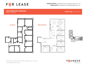 8615 Freeport Pky, Irving, TX en alquiler Plano de la planta- Imagen 1 de 2