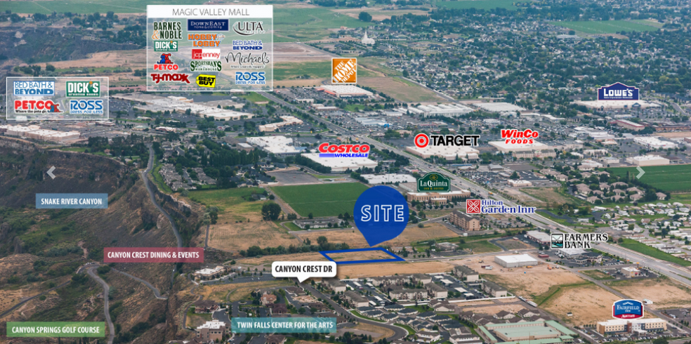 TBD Canyon Crest Lot, Twin Falls, ID en venta - Foto del edificio - Imagen 3 de 9