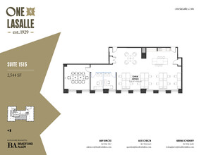 1 N La Salle St, Chicago, IL en alquiler Plano de la planta- Imagen 1 de 5