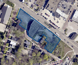 118-122 W Market St, Akron, OH - VISTA AÉREA  vista de mapa