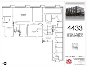 4433 W Touhy Ave, Lincolnwood, IL en alquiler Plano del sitio- Imagen 1 de 1