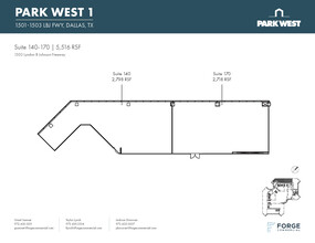 1501-1507 Lyndon B Johnson Fwy, Dallas, TX en alquiler Plano de la planta- Imagen 1 de 1