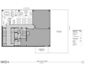 650 Fifth Ave, New York, NY en alquiler Plano de la planta- Imagen 1 de 1