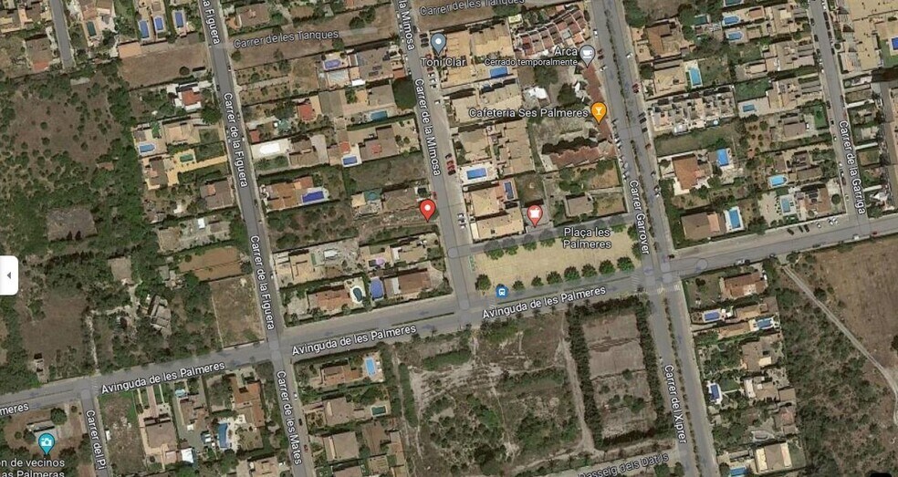 Terreno en Llucmajor, Islas Baleares en venta - Vista aérea - Imagen 1 de 1