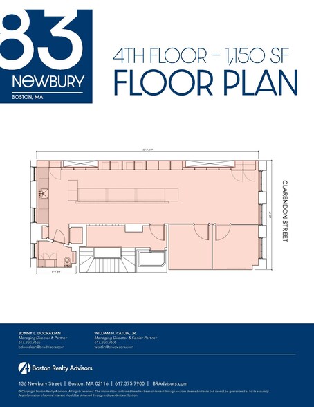 83 Newbury St, Boston, MA en alquiler - Plano de la planta - Imagen 2 de 3