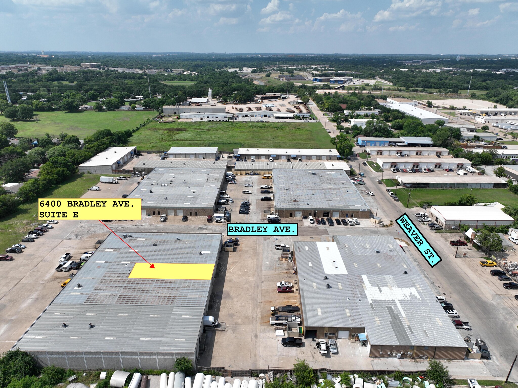 6400 Bradley Dr, Haltom City, TX en alquiler Vista aérea- Imagen 1 de 1