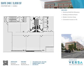 2250 Point Blvd, Elgin, IL en alquiler Plano de la planta- Imagen 1 de 2