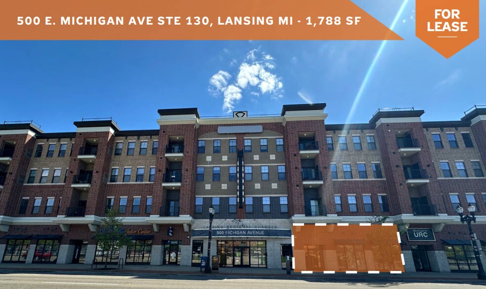 500 E Michigan Ave, Lansing, MI en alquiler - Foto del edificio - Imagen 1 de 14