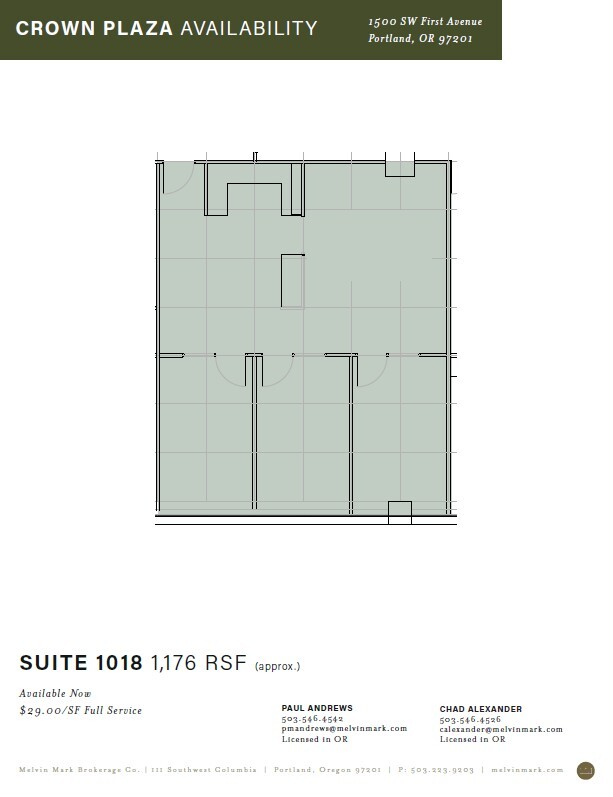 1500 SW 1st Ave, Portland, OR en alquiler Foto del edificio- Imagen 1 de 1