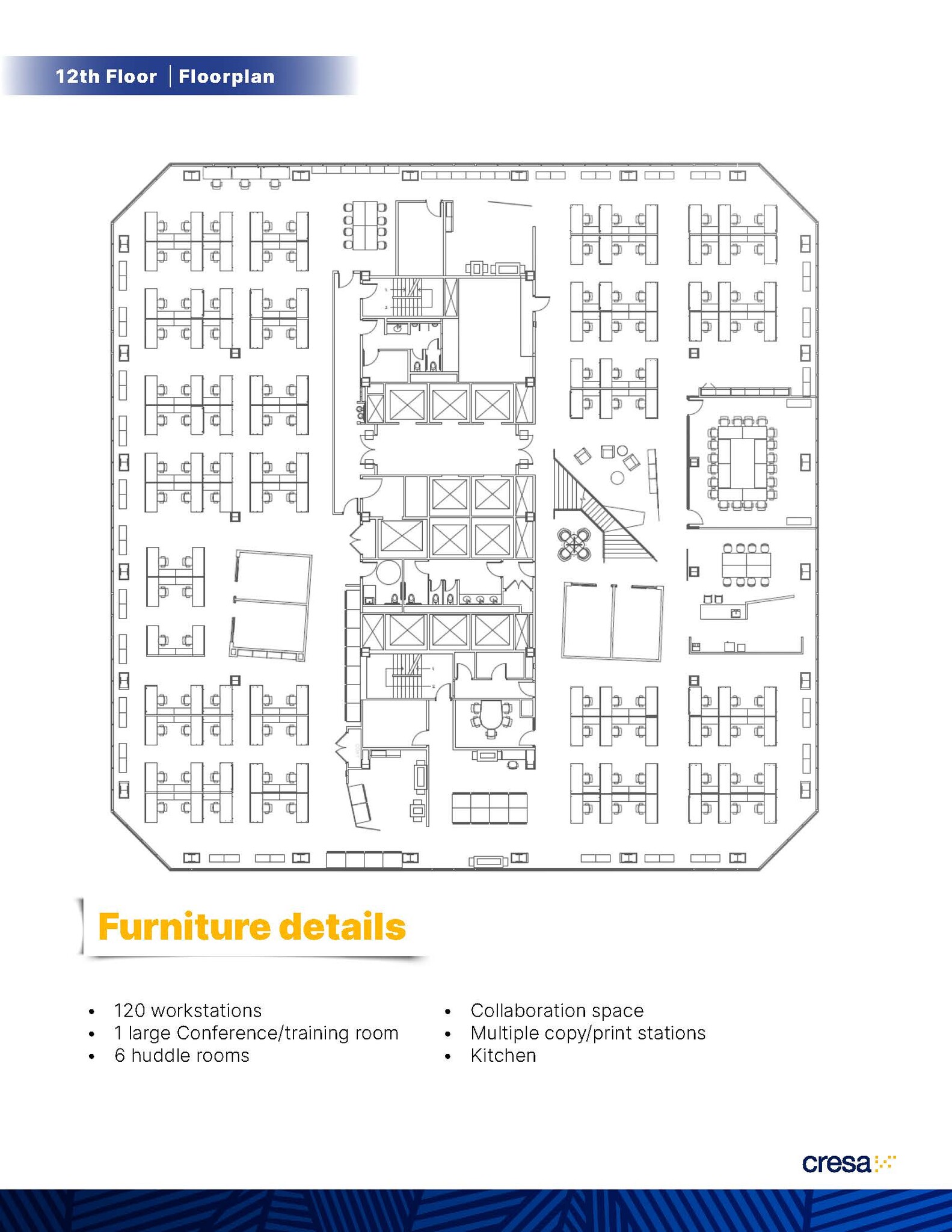 1221 Broadway, Oakland, CA en alquiler Plano de la planta- Imagen 1 de 1