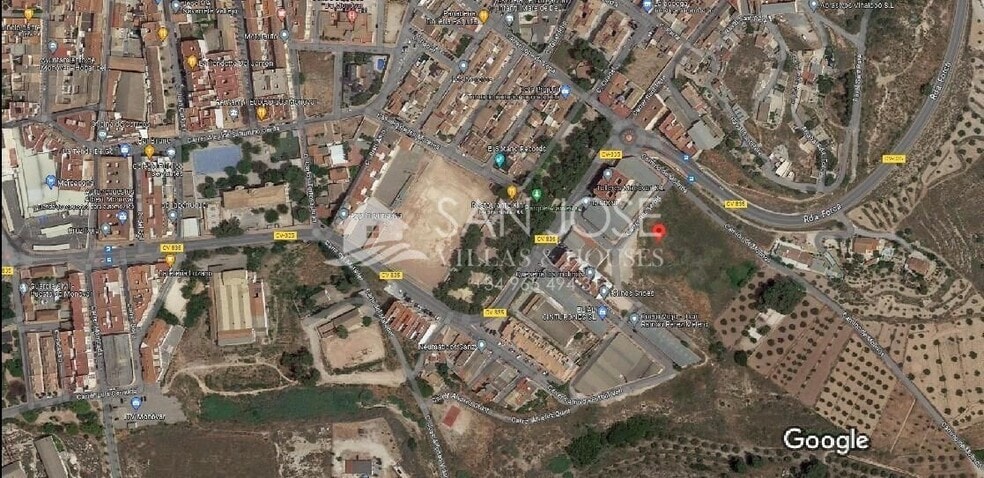 Terreno en MONÒVER, Alicante en venta - Vista aérea - Imagen 2 de 2