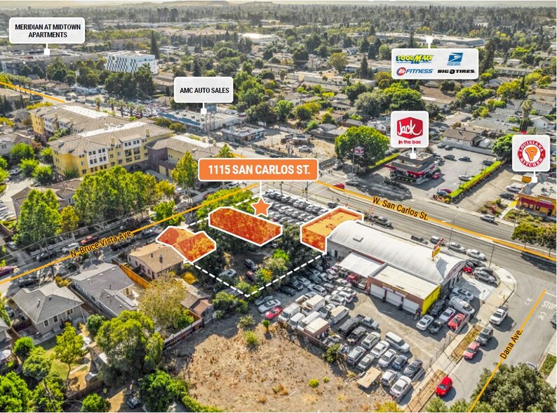 1555 W San Carlos St, San Jose, CA en venta - Foto del edificio - Imagen 2 de 23