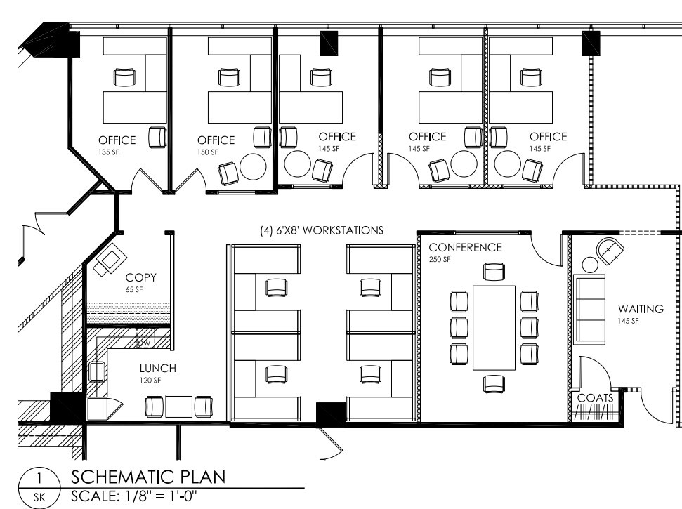 1800 John F Kennedy Blvd, Philadelphia, PA en alquiler Plano de la planta- Imagen 1 de 1