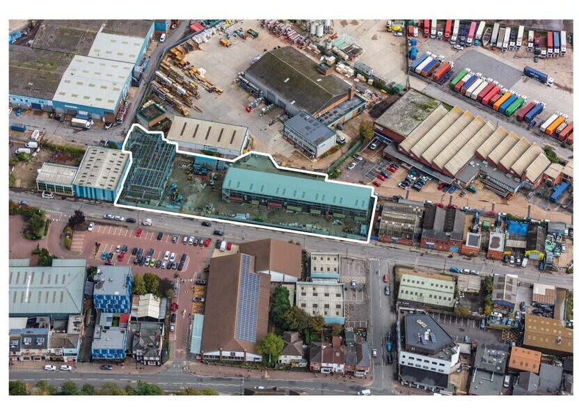 77-107 Empress Rd, Southampton en alquiler - Vista aérea - Imagen 3 de 3