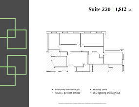 1550 Spring Rd, Oak Brook, IL en alquiler Plano de la planta- Imagen 1 de 1