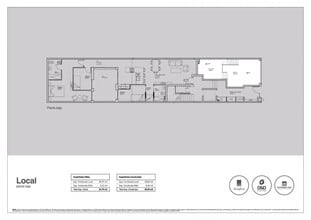 Local en Gavà, Barcelona en alquiler Plano de planta tipo- Imagen 1 de 1