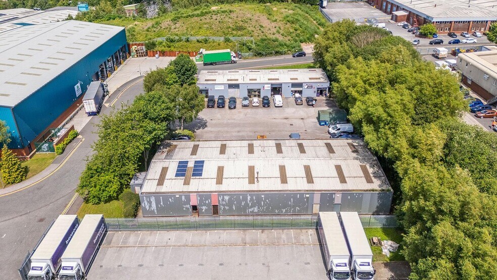 Plot 4, Units 1-7 Cunliffe Court, Petre Rd, Accrington en venta - Vista aérea - Imagen 3 de 6