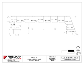 21800 Haggerty Rd, Northville, MI en alquiler Plano de la planta- Imagen 1 de 1