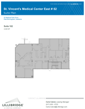 46-52 Medical Park Dr E, Birmingham, AL en alquiler Plano de la planta- Imagen 1 de 1