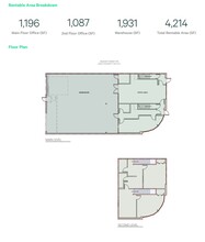 3950 12th St NE, Calgary, AB en alquiler Plano de la planta- Imagen 2 de 6