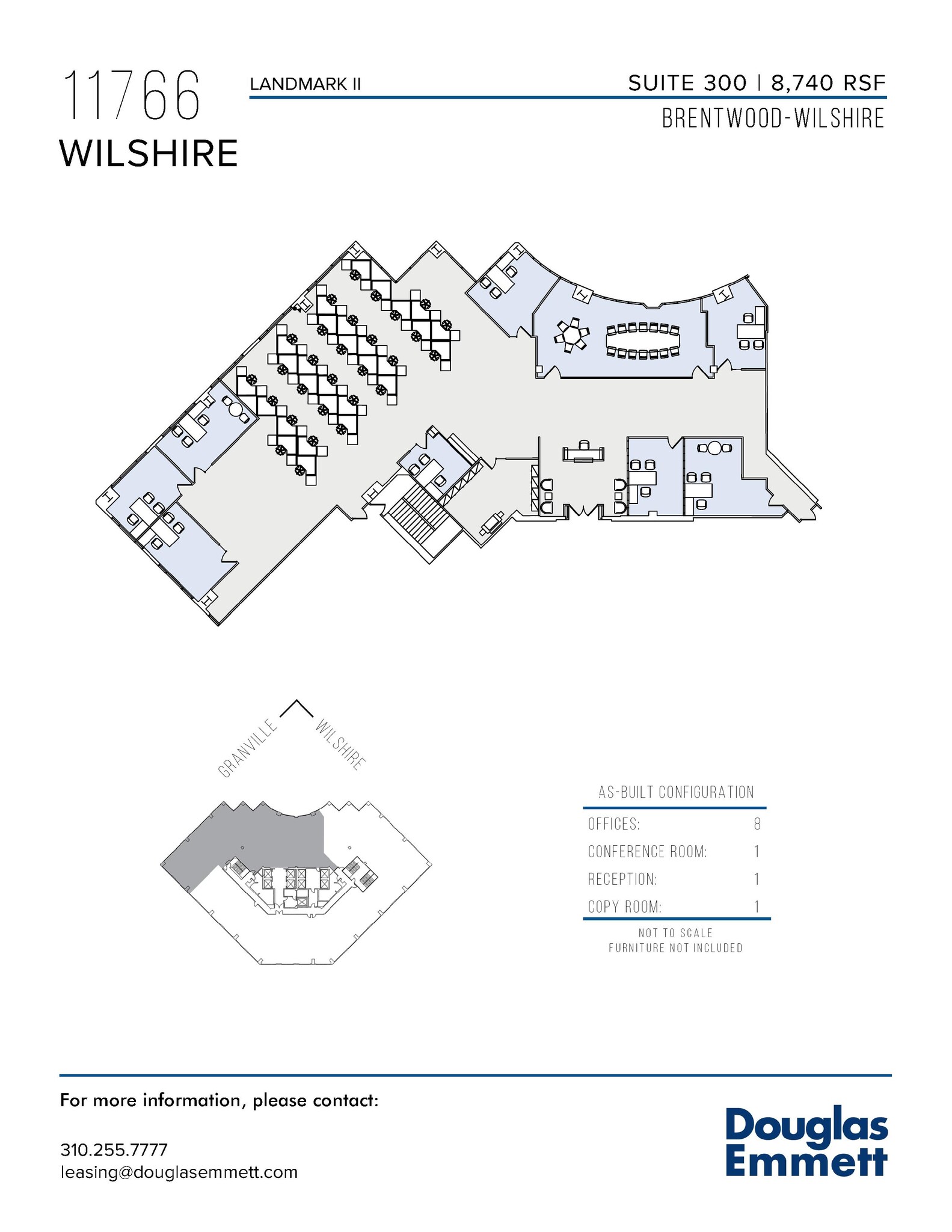 11766 Wilshire Blvd, Los Angeles, CA en alquiler Plano de la planta- Imagen 1 de 1