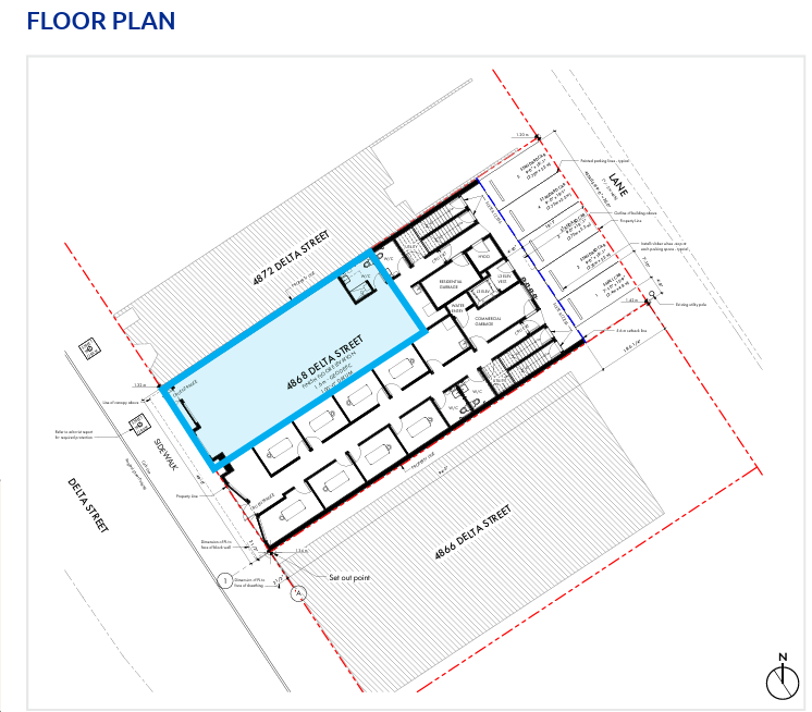 4872 Delta St, Delta, BC en alquiler Plano de la planta- Imagen 1 de 1