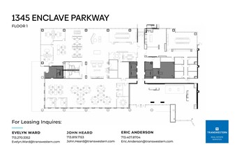 1345 Enclave Pky, Houston, TX en alquiler Plano de la planta- Imagen 1 de 1