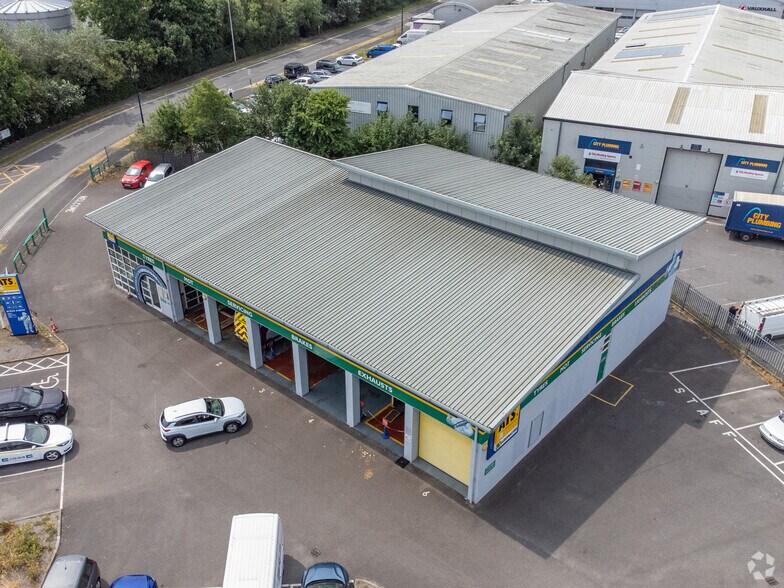 Aisecome Way, Weston Super Mare en venta - Vista aérea - Imagen 2 de 2