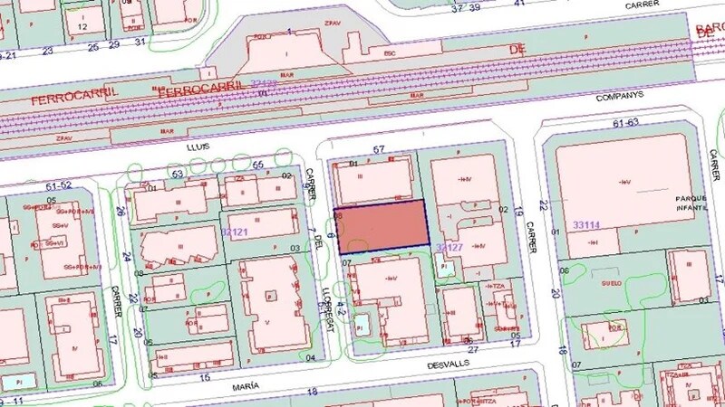 Carrer de Llobregat, 6, Calafell, Tarragona en venta - Plano del sitio - Imagen 2 de 2