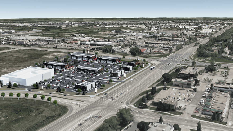 1048 Broadmoor Blvd, Sherwood Park, AB en alquiler - Vista aérea - Imagen 3 de 7