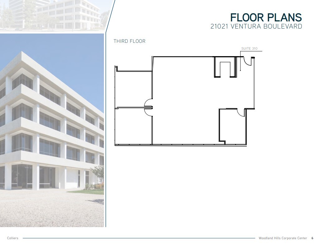 21021 Ventura Blvd, Woodland Hills, CA en alquiler Plano de la planta- Imagen 1 de 1