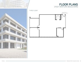 21021 Ventura Blvd, Woodland Hills, CA en alquiler Plano de la planta- Imagen 1 de 1