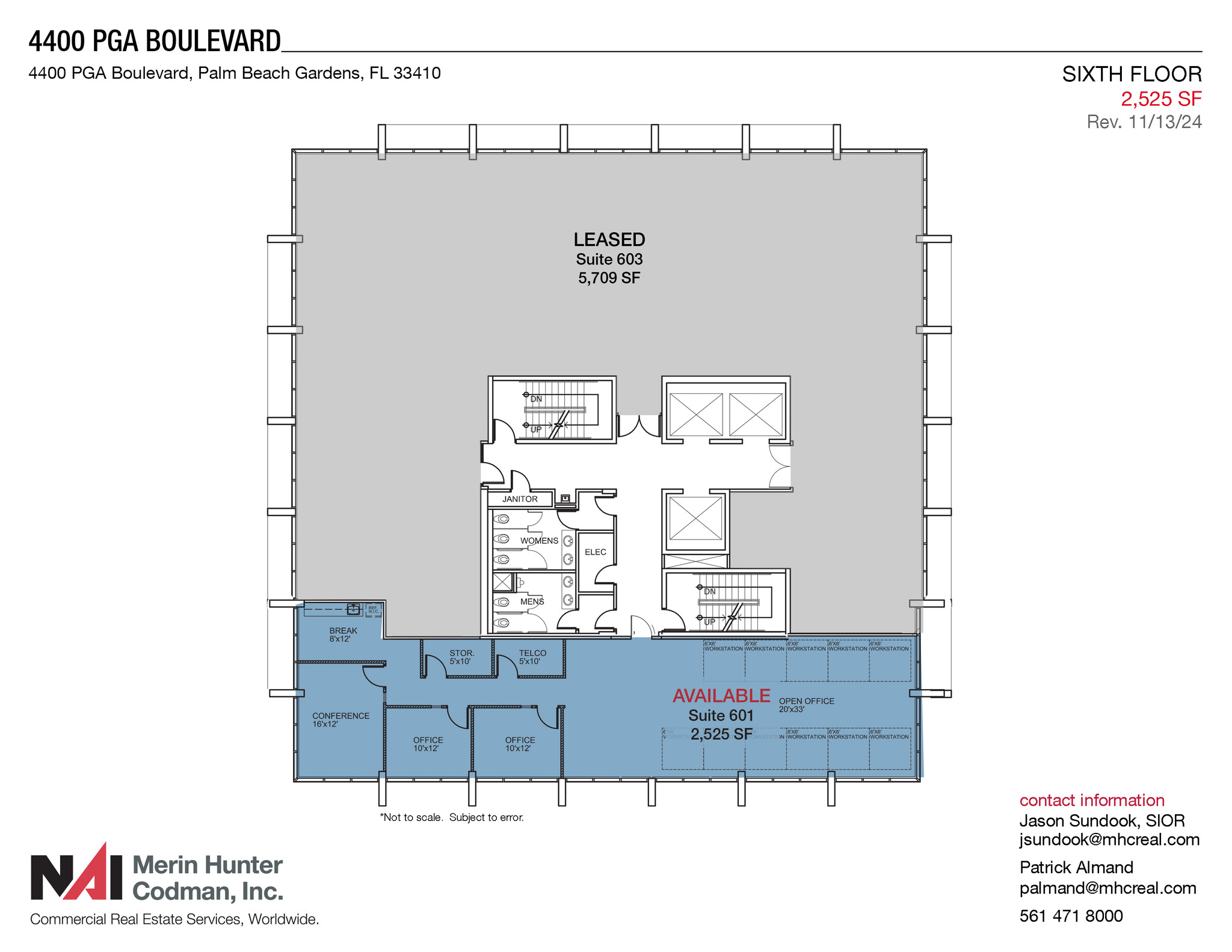 4400 Pga Blvd, Palm Beach Gardens, FL en alquiler Plano de la planta- Imagen 1 de 9