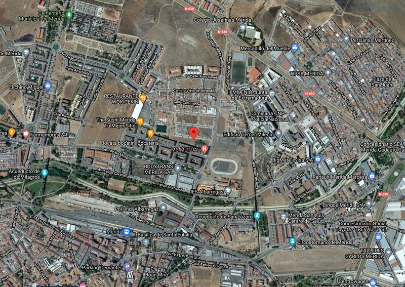 Camino Viejo de Mirandilla, Mérida, Badajoz en venta - Plano de la planta - Imagen 2 de 9