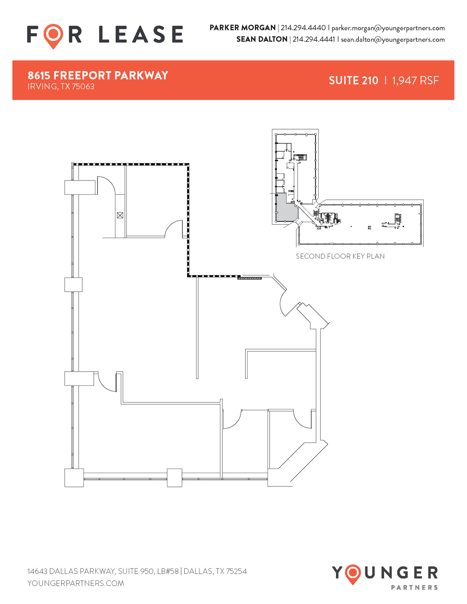 8615 Freeport Pky, Irving, TX en alquiler Plano de la planta- Imagen 1 de 2