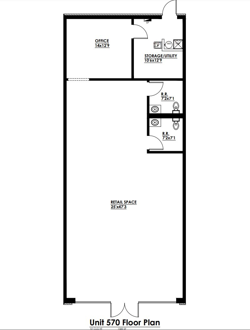 568 Brook Forest Ave, Shorewood, IL en alquiler Plano de la planta- Imagen 1 de 6