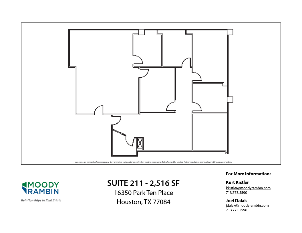 16350 Park Ten Place Dr, Houston, TX en alquiler Plano de la planta- Imagen 1 de 1