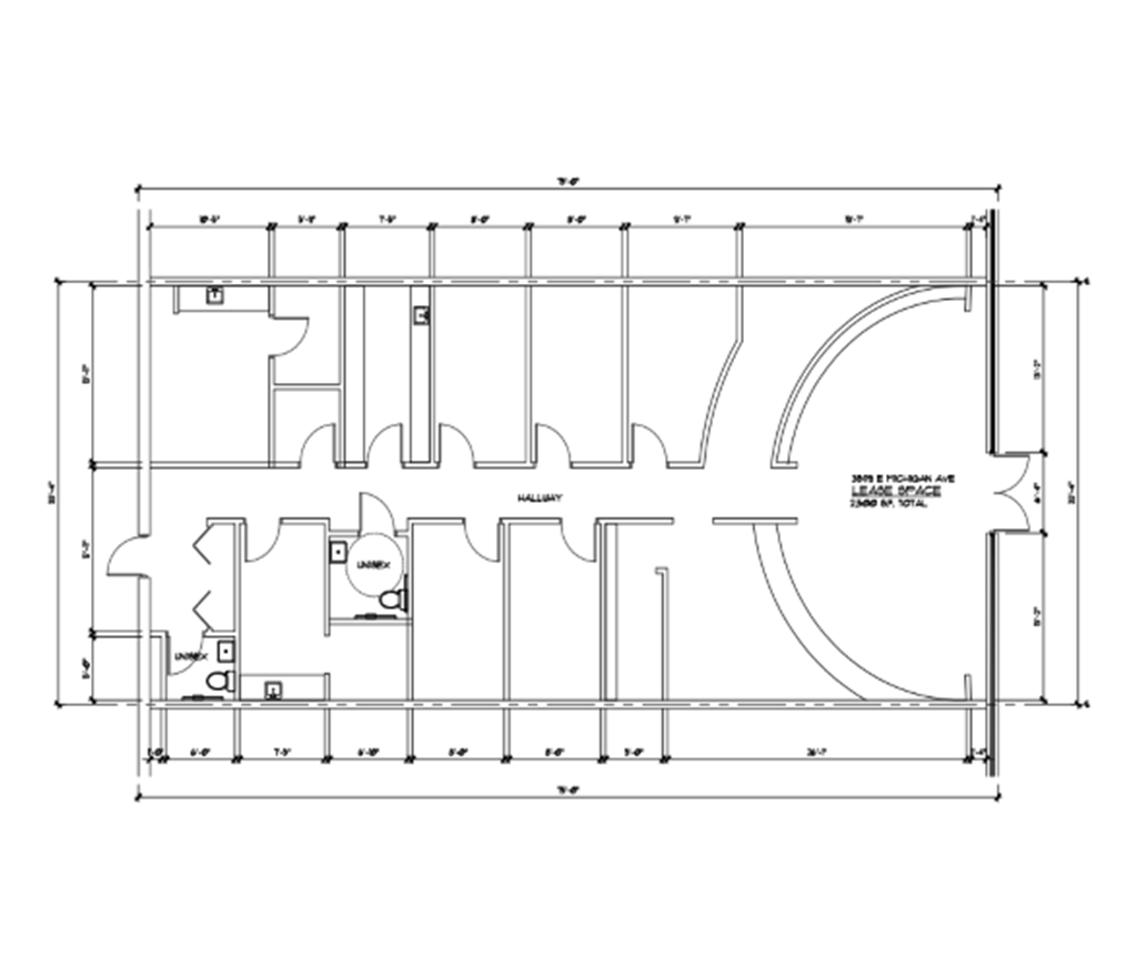 35101-36175 E Michigan Ave, Wayne, MI en alquiler Plano de la planta- Imagen 1 de 5