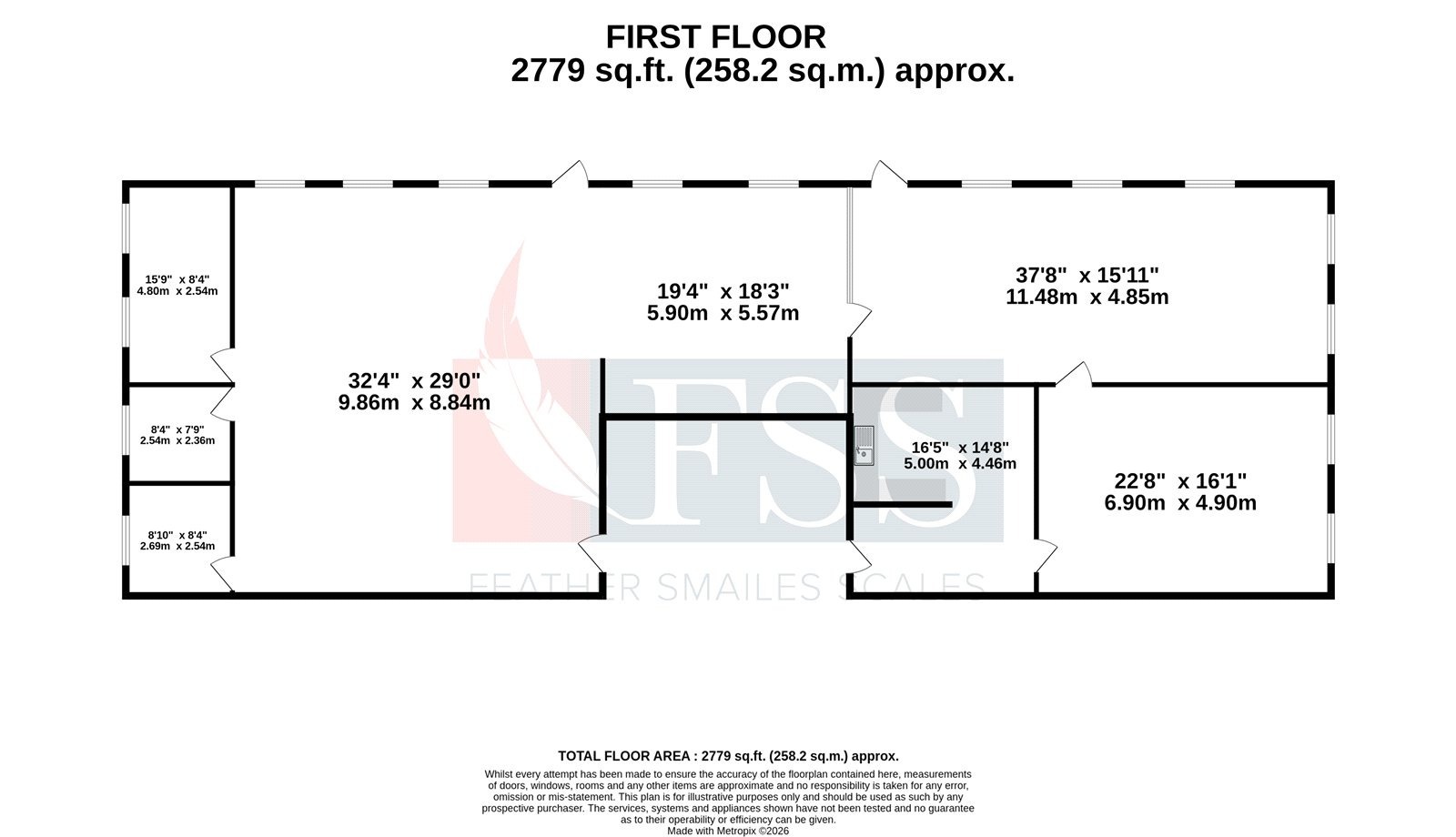 Walton Rd, Wetherby en alquiler Plano de la planta- Imagen 1 de 10