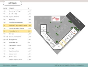 3904-3906 Convoy St, San Diego, CA en alquiler Plano del sitio- Imagen 1 de 1