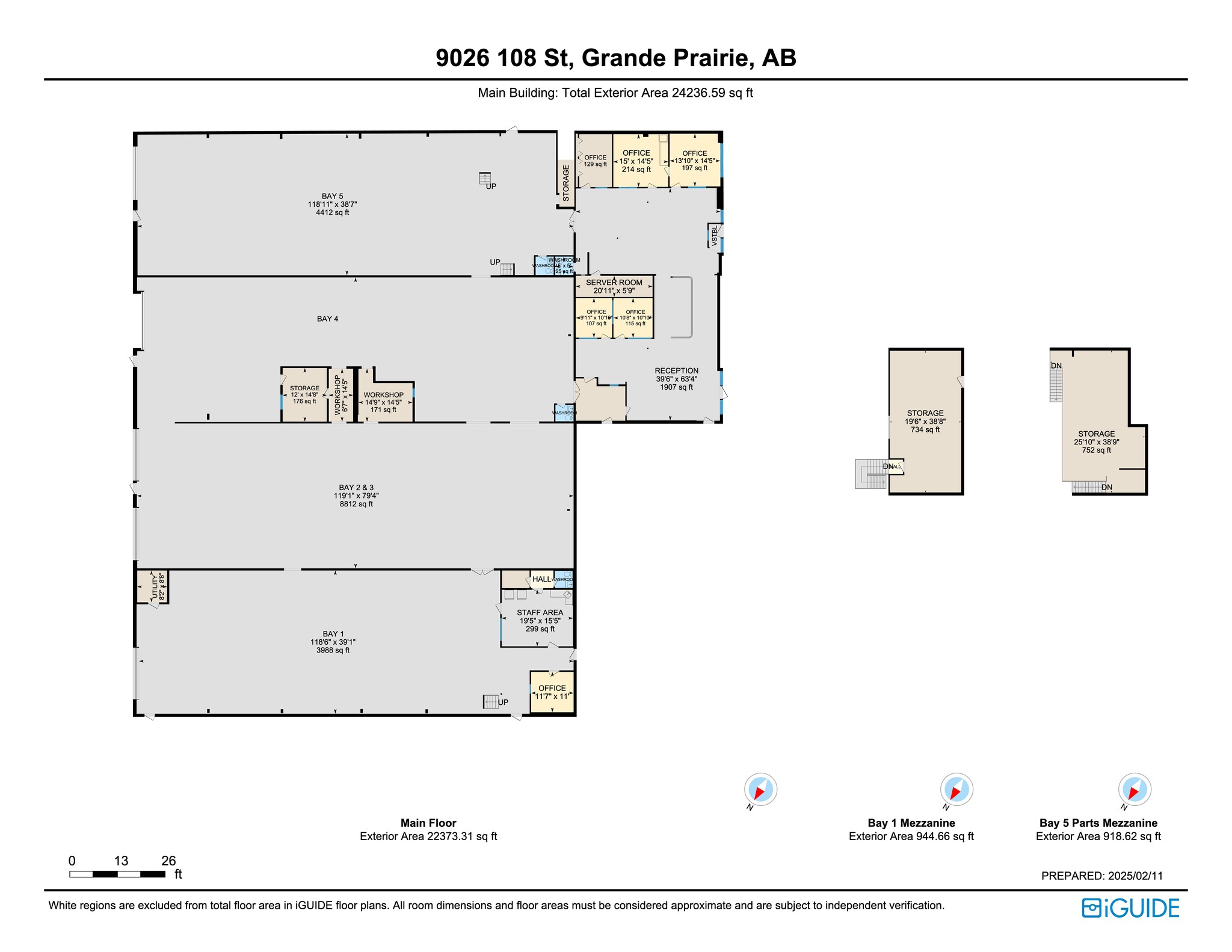 9026 108 St, Grande Prairie, AB en alquiler Plano del sitio- Imagen 1 de 1