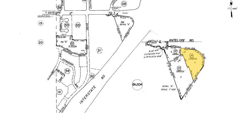 6518 Antelope Rd, Citrus Heights, CA en venta - Plano de solar - Imagen 3 de 3