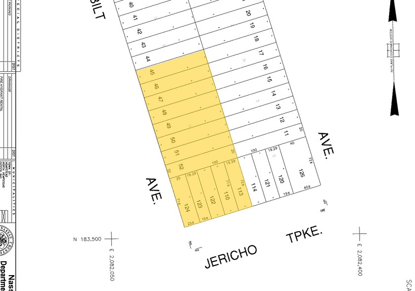 199 Jericho Tpke, Floral Park, NY en alquiler - Plano de solar - Imagen 3 de 14