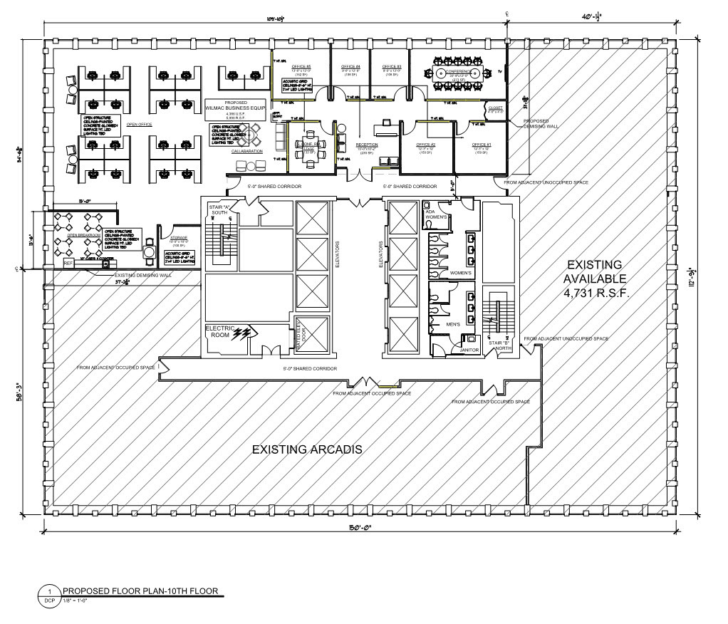 100 Chestnut St, Rochester, NY en alquiler Plano de la planta- Imagen 1 de 1