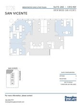 11726 San Vicente Blvd, Los Angeles, CA en alquiler Plano de la planta- Imagen 1 de 1