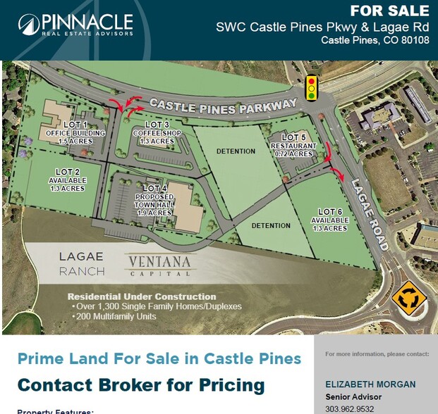 Swc Castle Pines Parkway & Lagae Rd, Castle Pines, CO en venta - Foto del edificio - Imagen 1 de 2