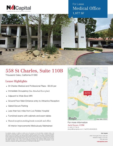 558 St. Charles Dr, Thousand Oaks, CA en alquiler - Foto del edificio - Imagen 3 de 6