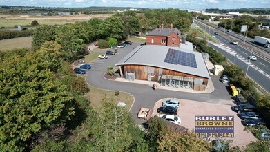 Barton Turn, Barton Under Needwood, STS - Aérea  vista de mapa - Image1