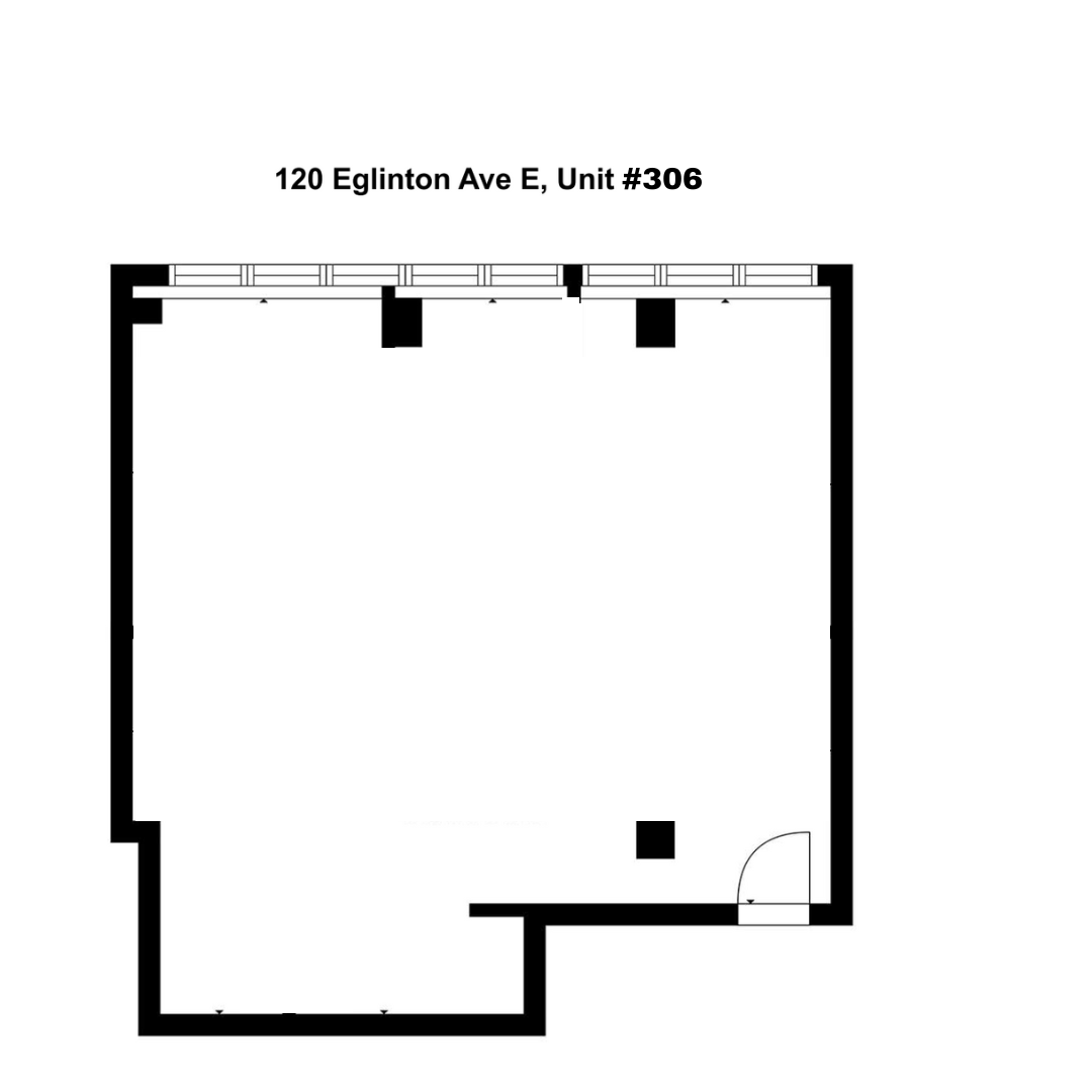 120 Eglinton Ave E, Toronto, ON en alquiler Plano de la planta- Imagen 1 de 5