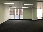 Open plan office space with natural light